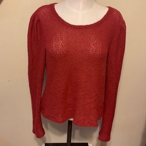 Shear light weight sweater